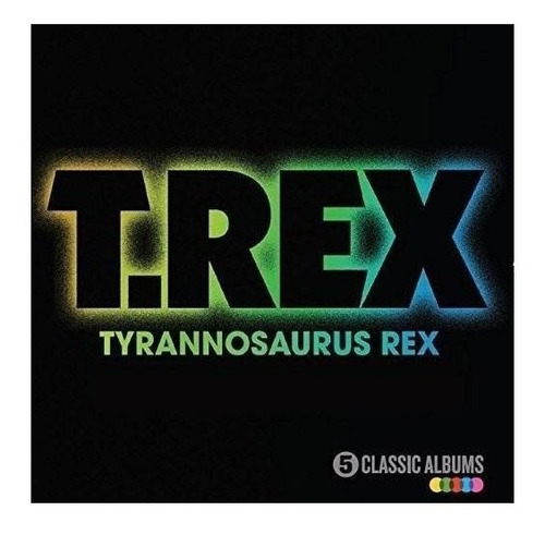 T. Rex 5 Classic Albums Uk Import Cd X 5 Nuevo