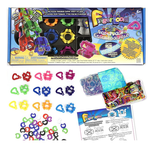 Rainbow Loom Finger Loom Party Pack By Rainbow Loom