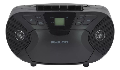 Radio Boombox Bluetooth Con Reproductor Cd Y Casete Philco C