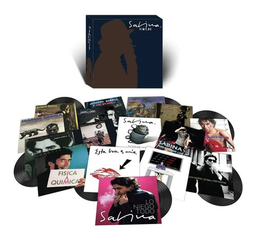 Joaquin Sabina Vinilos 21 Lps Vinyl Box