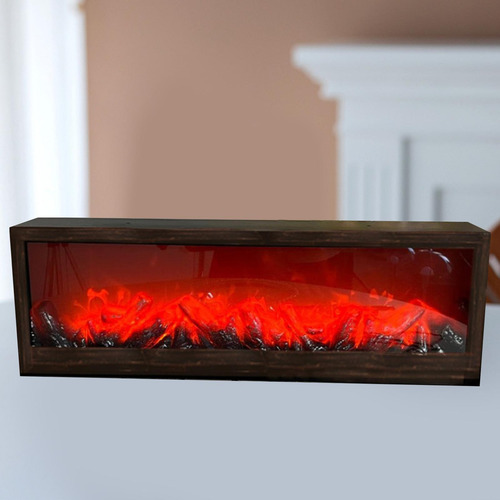 Farol De Chimenea Led Rectangular Para Decoración Del