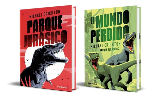 Pack (2) Libro Parque Jurasico + El Mundo Perdido, Crichton