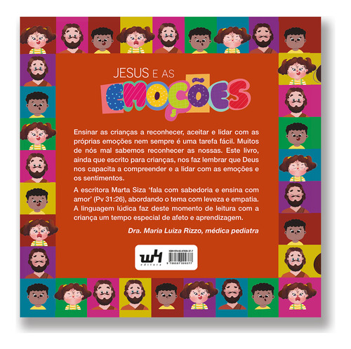 Jesus E As Emoções, De Marta Siza. Editorial W4 Editora, Edição 1 Em Português, 2023