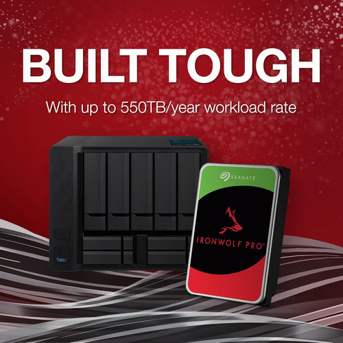 Disco Duro Interno De Disco Duro Seagate Ironwolf Pro De 4 T