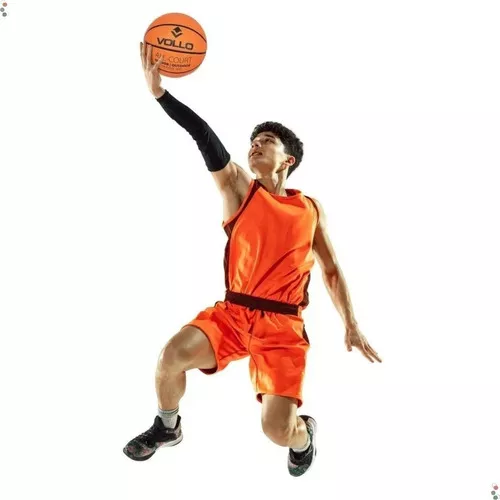 Bola de Basquete Oficial Basketball Borracha Lifesyle Vazia Laranja