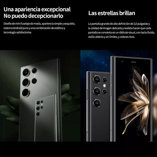 Android Celulares S23 Pro 3.0 Pulgadas Barato Ram2gb Rom16gb