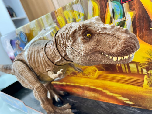 Dinosaurio Jurassic World T Rex + Sonido 55cm Mattel | Cuotas sin interés