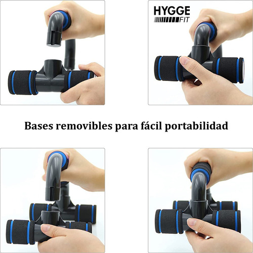 Imagen 7 de 9 de Barras Paralelas Push Up Entrenamiento Flexiones Pecho 100kg