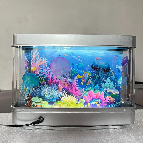. Luz Led Nocturna For Acuario Falso, Pecera Artificial,