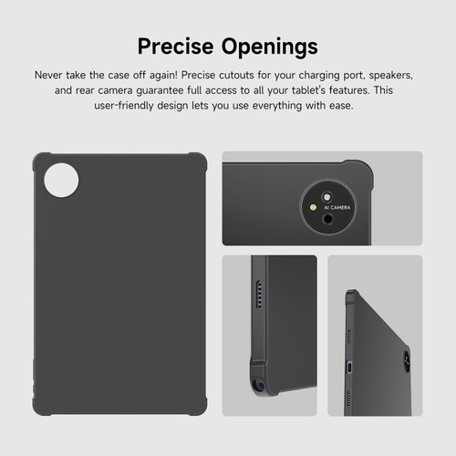A Funda Trasera Ulefone Tpu Gris Para Ulefone Tab A11 Pro