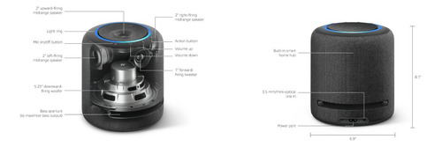 Echo Studio Altavoz Inteligente  Dolby Atmos Y Alexa