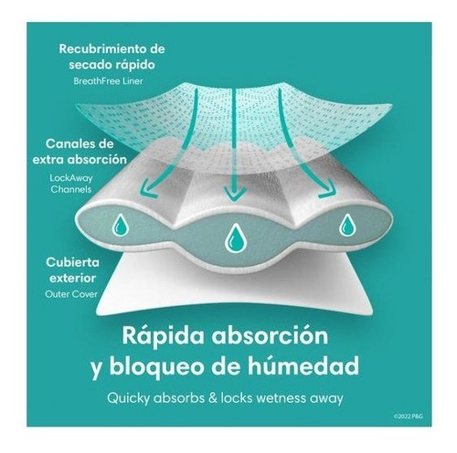 Pañal Pampers Swaddlers Et 2 X 84 - Unidad Género Sin género Tamaño Mediano (M)