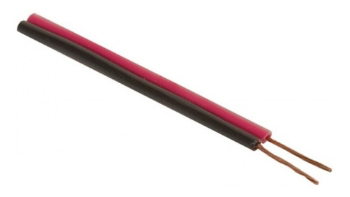 Cable Bipolar 22 Awg Rojo Y Negro 100% Cobre 100 Mts