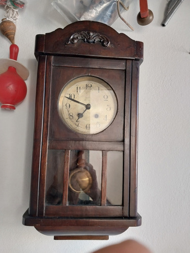 Antigo Relógio De Parede.funcionando.