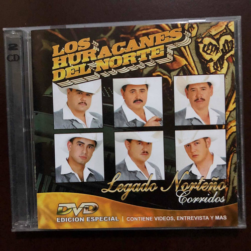 Los Huracanes Del Norte Cd+dvd Legado Norteño Corridos (Usado)
