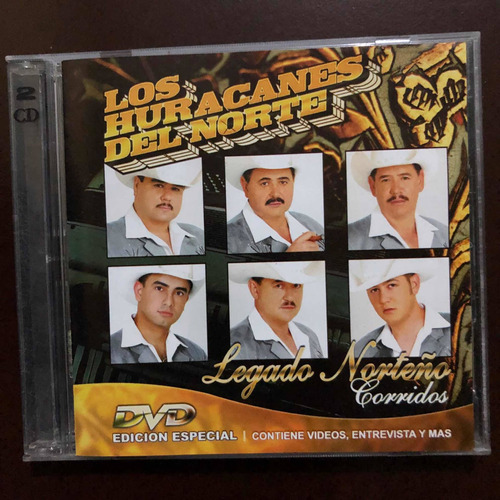 Los Huracanes Del Norte Cd+dvd Legado Norteño Corridos