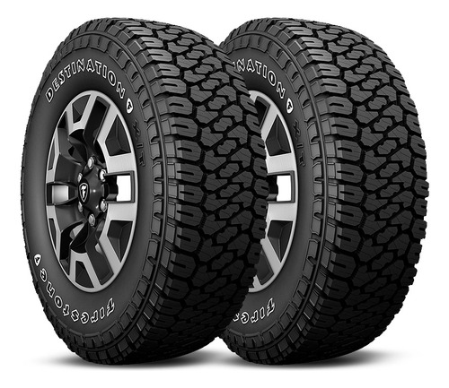 Kit 2 Llantas 245/75r16 120s Destination Xt Firestone