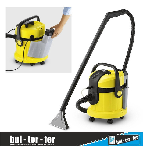 Imagen 4 de 7 de Aspiradora Lavatapizado / Alfombras Karcher 1400w Se 4002
