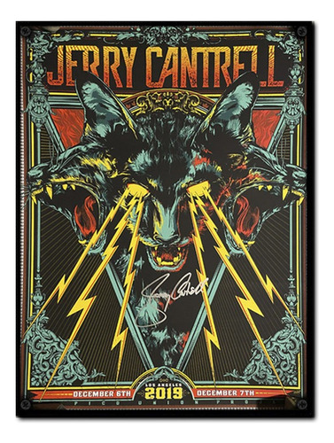 #1548 - Cuadro Decorativo Vintage - Jerry Cantrell Poster 