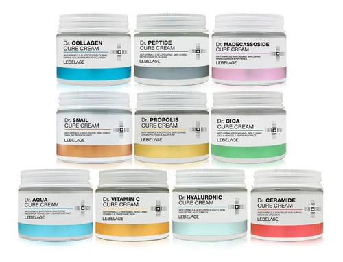 Crema Facial Coreana / Dr Colageno Y Dr Baba De Caracol_2pz