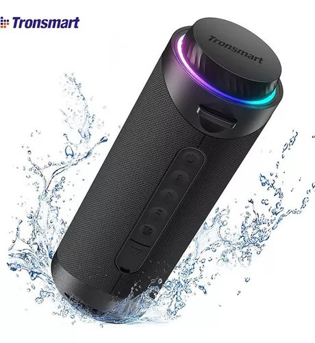 Parlante Tronsmart Bang portátil con bluetooth waterproof negra 220V