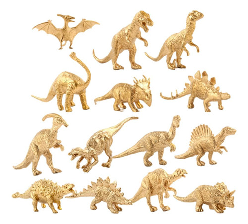 Dinosaurio Para Niños Juguete De Animales Salvajes 14pcs