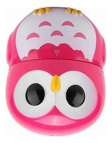 Timer, Con Forma De Búho, Manual, Mecánico Y Casero