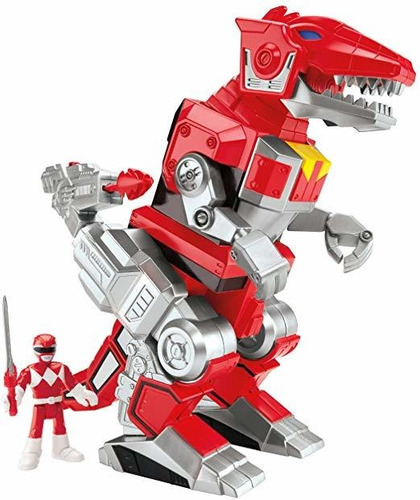 Fisher-price Imaginext Power Rangers Red Ranger Y T-rex Zord