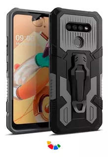 Funda Case Para iPhone XS New Robot + Gancho Antishock Gris