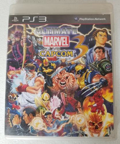 Ultimate Marvel Vs Capcom 3 Formato Fisico Para Ps3