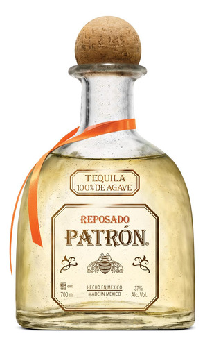 Patrón, Tequila Reposado De 700 Ml, Orgullosamente Mexicano,
