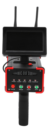 Escáner De Detector De Metales Subterráneo, Pantalla De Alta