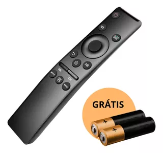 Controle Remoto Tv Compatível Samsung Smart Pilha Grátis