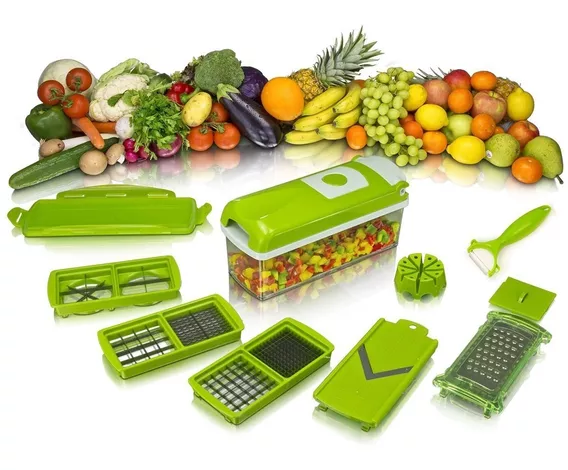 Nicer Dicer Plus Cortador Verduras Rallador Frutas