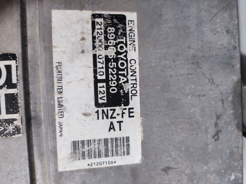 Computadora Motor Toyota Scion 2004 89666-52290 (Usado)