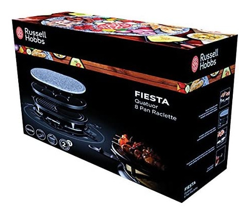Imagen 2 de 7 de Russell Hobbs Multi Raclette 4 En 1 Fiesta - Raclette