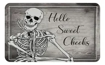 Comprar Mat De Baño De Calavera Golakra Mat De La Sonrisa Gris Mat D
