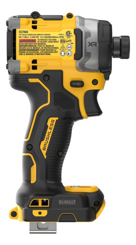 Atornillador de impacto de 1/4" inalámbrico DEWALT DCF860B