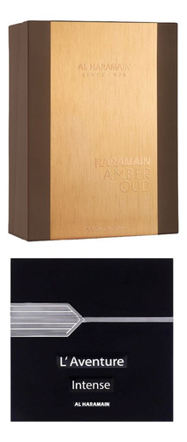 Duo Al Haramain L'aventure Intense + Amber Oud Gold 60ml