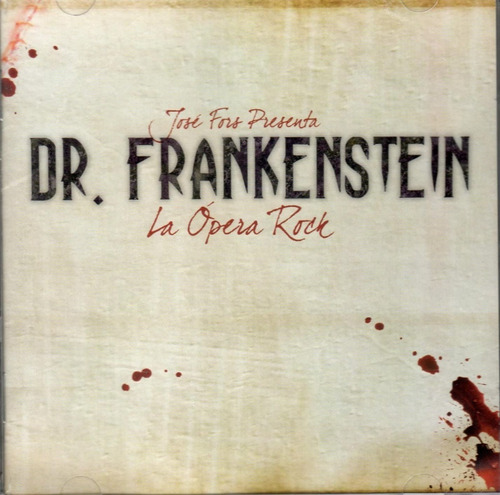 Jose Fors Dr Frankenstein La Opera Rock Cd Doble Nuevo