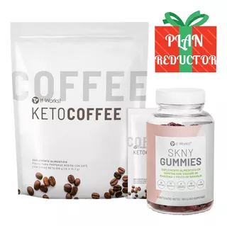 Keto Coffee Pack Dúo - 15 Sobres + Skny Gummies 60 Gomitas