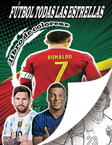 Libro: Mundial Fútbol Todas Las Estrellas Libro Para Colorea