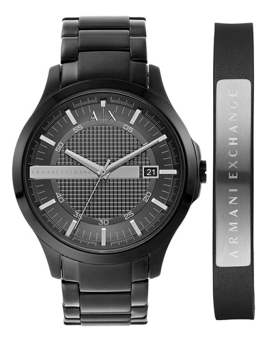 Reloj Para Hombre Armani Exchange/conjunto Negro