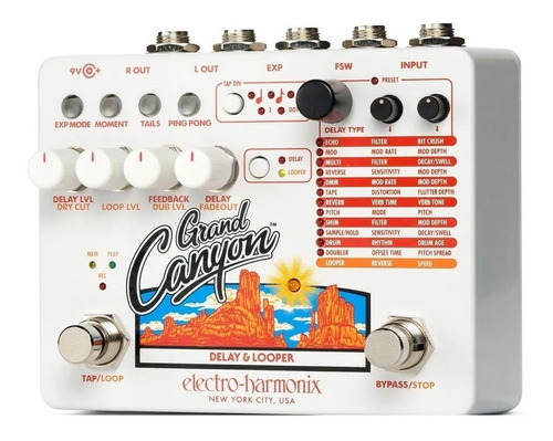 Pedal Electro Harmonix Grand Canyon Delay Looper