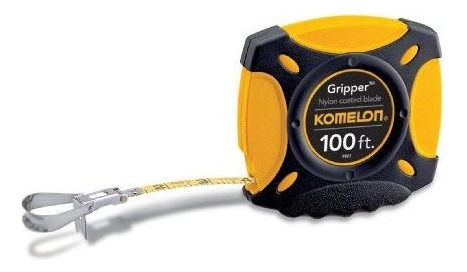 Komelon 9901 Gripper Caja Cerrada Long Steel Tape Measure 10