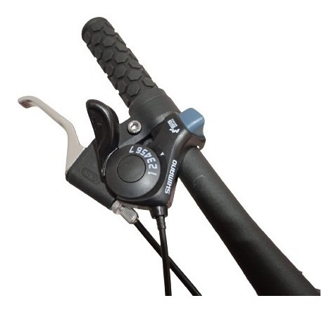 Imagen 2 de 6 de Bici Fat Hunter Rod 20 Ruedas Anchas Sbk Patona 7 V Shimano