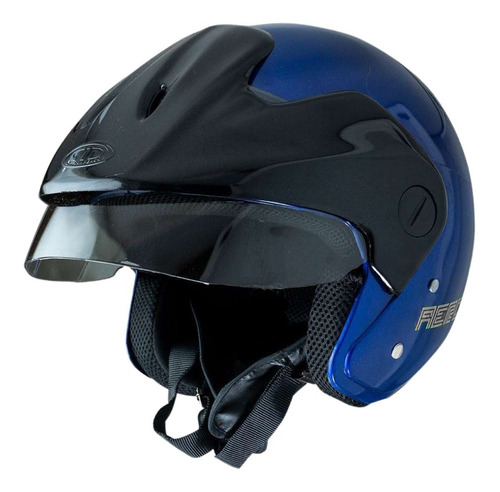 Casco Abierto Para Motos Cid Aero 3 Visera Y Visor Urbano