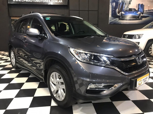Honda Crv 2.4 Lx 2016 Gris Ljz