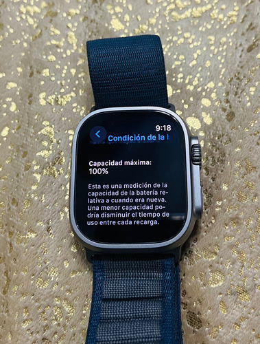 Apple Watch Ultra 2 (gps + Cel) Titanio. Como Nuevo. Garantía De Fábrica Alpine Azul (Usado)