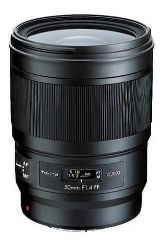 Lente Tokina 50mm 1.4 Ff Fixa Opera - Montagem Nikon F